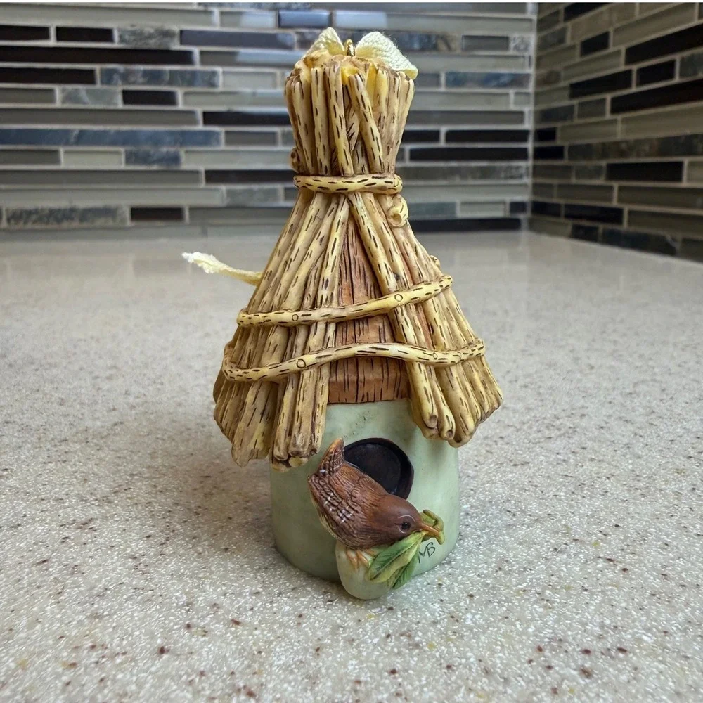 Vintage Hallmark Keepsake Ornament 1998 Country Home Marjolein Bastin Birdhouse